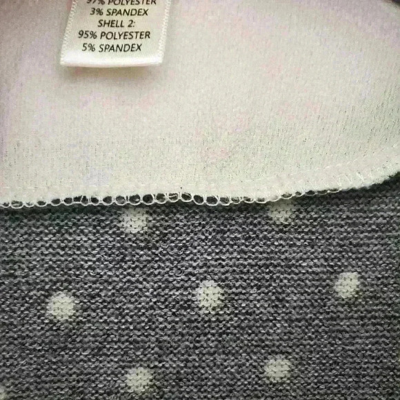 MONTEAU lightweight polkadot  top size small - Picture 4 of 13